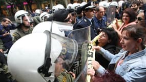 De nouveaux affrontements ont eu lieu ce week-end en Grèce