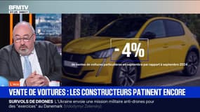 BFM éco : Vente de voitures, les constructeurs patinent encore - 01/10