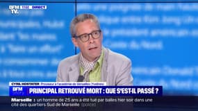 Principal de collège retrouvé mort à Lisieux: "L'énorme majorité des établissements n'a pas les moyens de se payer un gardiennage", explique Cyril Hostater (proviseur à l'académie de Versailles)