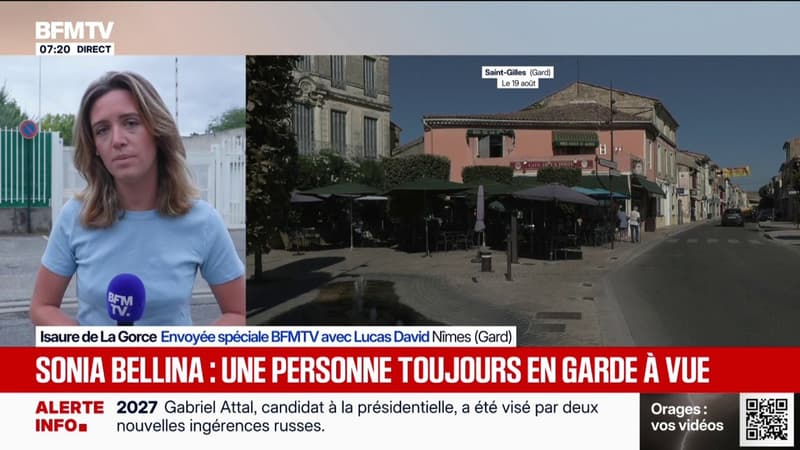 Sonia Bellina: une personne toujours en garde à vue