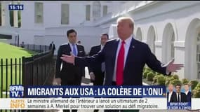 Séparation d'enfants: Donald Trump applique la loi à la lettre, la First lady prend position