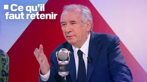 François Bayrou est l'invité de BFMTV-RMC à cinq jours du vote de confiance
