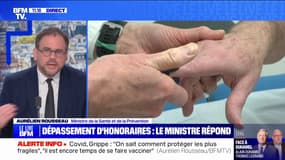 Dépassement d'honoraires dans les déserts médicaux: Aurélien Rousseau préfère "la confiance plutôt que la coercition"