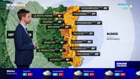 Météo Alsace: un mardi pluvieux, des températures douces attendues