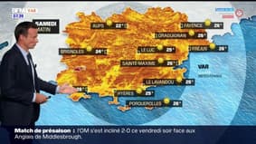 Météo Var: une journée chaude et ensoleillée, 34°C à Toulon