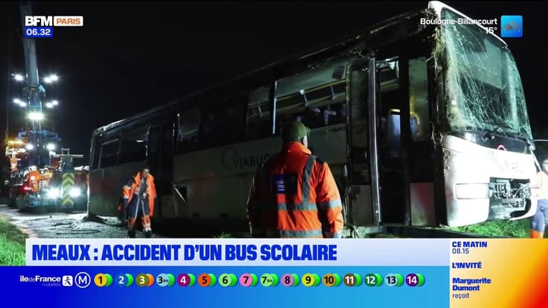 Chauconin-Neufmontiers: une dizaine de collégiens blessés dont deux plus gravement après un accident de bus scolaire (1/1)