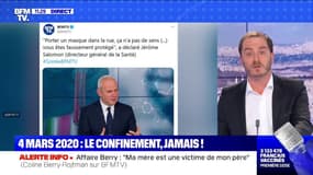 Covid, il y a un an: Le confinement, jamais !