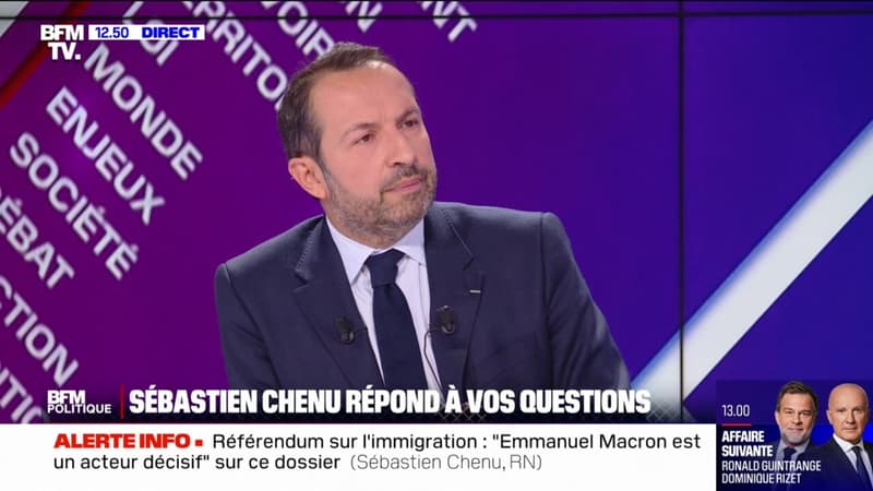 Sébastien Chenu affirme que Jean-Marie Le Pen 