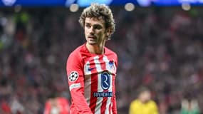 Antoine Griezmann avec l'Atlético de Madrid face au Borussia Dortmund en Ligue des champions, le 10 avril 2024