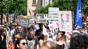 Entre 2800 et 6000 manifestants dénombrés dans les rues de Strasbourg, le 6 juin, contre la réforme des retraites.
