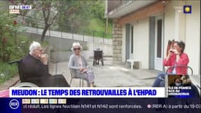 Meudon: le temps des retrouvailles dans les Ehpad d'Ile-de-France