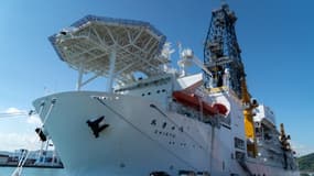 Le navire va explorer une zone de terres rares en eaux profondes.