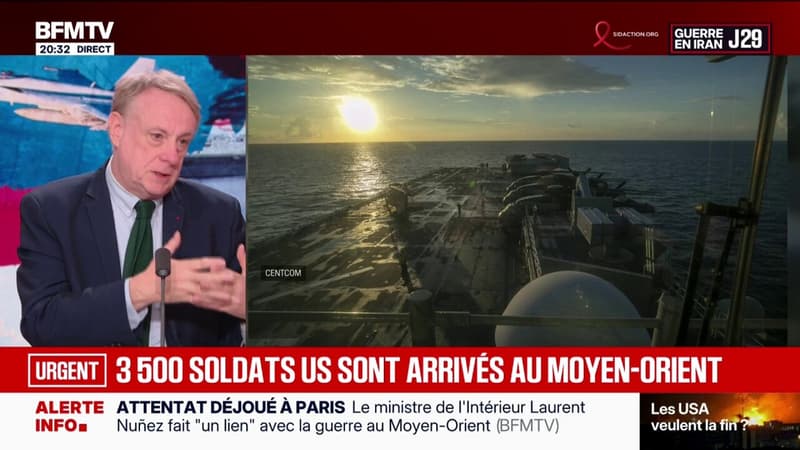 3.500 soldats américains sont arrivés au Moyen-Orient