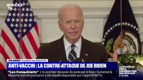 États-Unis: Joe Biden estime qu'"une minorité d'Américains, soutenue par une minorité de politiques empêche de tourner la page" du Covid-19
