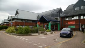 L'hôpital de Salisbury, dans le sud de l'Angleterre, où ont été admis une femme et un homme après avoir été exposés à du Novichok
