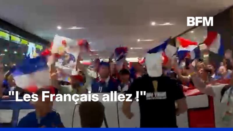 Mondial 2026: les supporters français sont présents pour le match face à la Suède