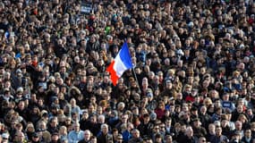 Manifestation à Rennes, le 11 janvier 2015