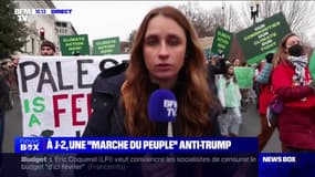 États-Unis: la "marche du peuple" anti-Trump en direction du Lincoln Memorial