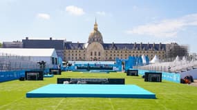 Illustration du site des Invalides pour Paris 2024