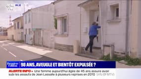 À l'âge de 98 ans, une femme aveugle est menacée d'être expulsée de son logement à La Rochelle, en Charente-Maritime