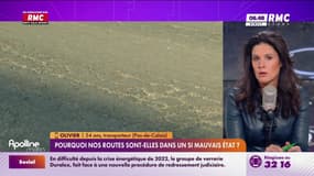 "Depuis 10 ans, on se rend compte de la lente dégradation du réseau routier" en France, déplore Olivier, auditeur