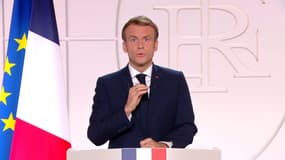 Emmanuel Macron le 9 novembre 2021