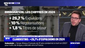 "Submersion migratoire": Hadrien Clouet (LFI) dénonce des propos "des années trente"