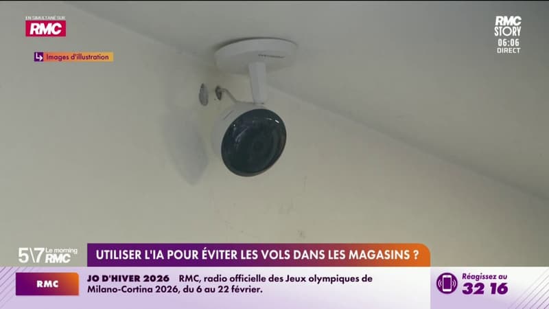 Utiliser l'IA pour éviter les vols dans les magasins?