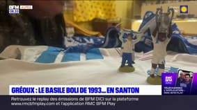 30 ans du sacre de l'OM en Ligue des Champions: un santon Basile Boli à Gréoux