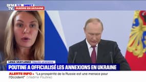 Lesia Vasylenko, députée ukrainienne: "Si on essaie de faire la paix avec Poutine, on va avoir encore des annexions"