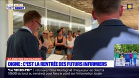 Digne-les-Bains: les futurs infirmiers font leur rentrée à l'IFSI