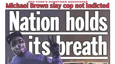 "La nation retient son souffle" titre le Daily News pour son édition du 25 novembre.