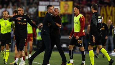 AS Roma-Atalanta : José Mourinho a été expulsé 