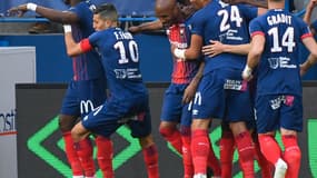La joie des Caennais face à Reims