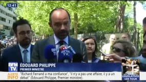 "Richard Ferrand a ma confiance", dit Édouard Philippe 