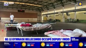 Lyon: une cinquantaine de sans-abris occupent le gymnase Bellecombe depuis un mois