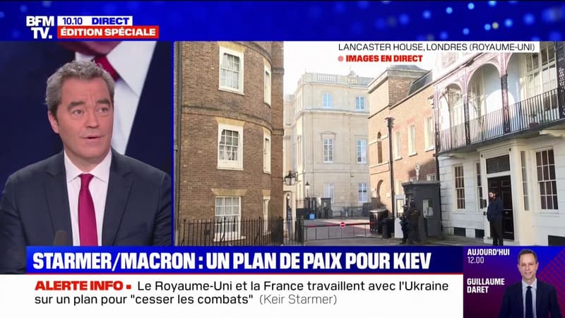 Le Premier ministre britannique déclare que le Royaume-Uni et la France travaillent avec l'Ukraine sur un plan pour 