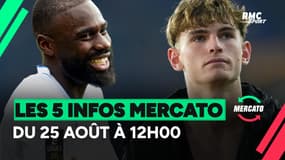 Nico Paz, Sinayoko, Buonanotte... les 5 infos mercato du lundi 25 août à 12h