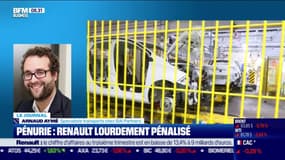 Arnaud Aymé (Spécialiste transports chez SIA Partners): "C'est très difficile pour les constructeurs et Renault de faire des marges opérationnelles positives parce que les volumes baisses à cause de la crise d'approvisionnement et les coûts fixes restent"