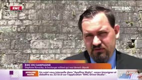 RMC en campagne : Stéphane Ravacley, le boulanger militant qui veut devenir député - 09/06