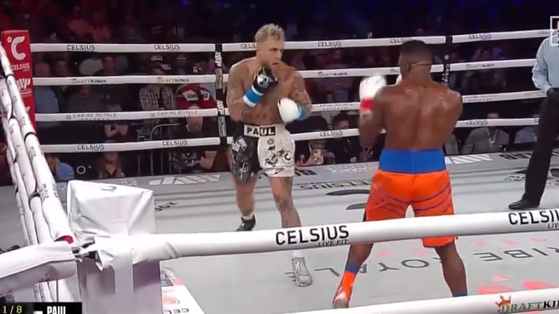 Jake Paul face à Andre August