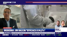 Stéphane Bancel (PDG de Moderna): "le développement du vaccin a coûté plus d'un milliard de dollars"
