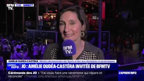 JO: Le top 5 "reste totalement notre objectif" indique Amélie Oudéa-Castéra, ministre des Sports démissionnaire