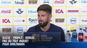 Suède - France : Giroud pas du tout inquiet pour Griezmann