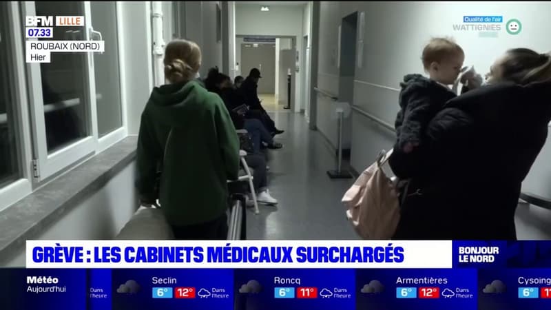 Roubaix: afflux de patients à la maison de santé de garde