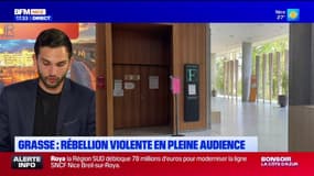 Grasse: rébellion violente en pleine audience au tribunal