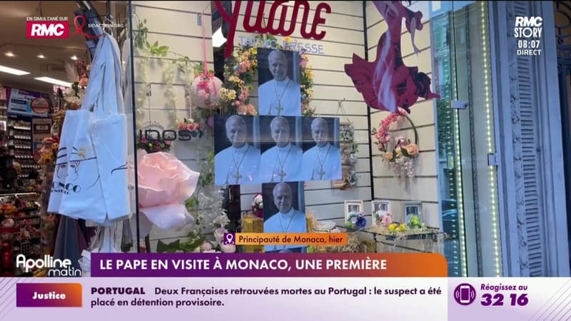 Le Pape en visite à Monaco, une première