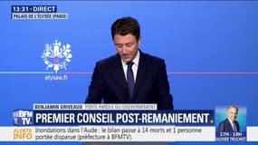 Le président de la République a rappelé qu'être ministre, "ce n'est pas un privilège, c'est un honneur"