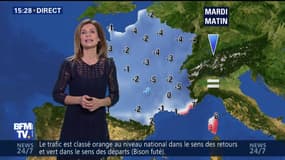 La météo pour ce mardi 3 janvier 2017