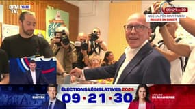 Législatives: Éric Ciotti a voté à Nice
